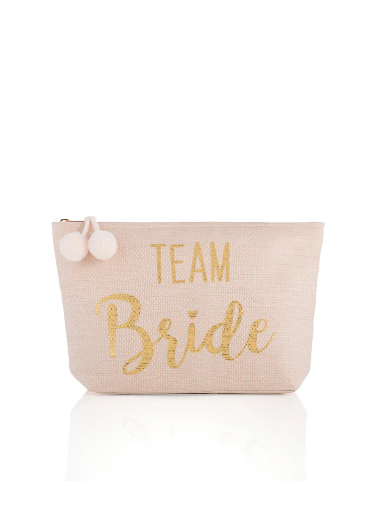 Shiraleah Blush Team Bride Zip Pouch