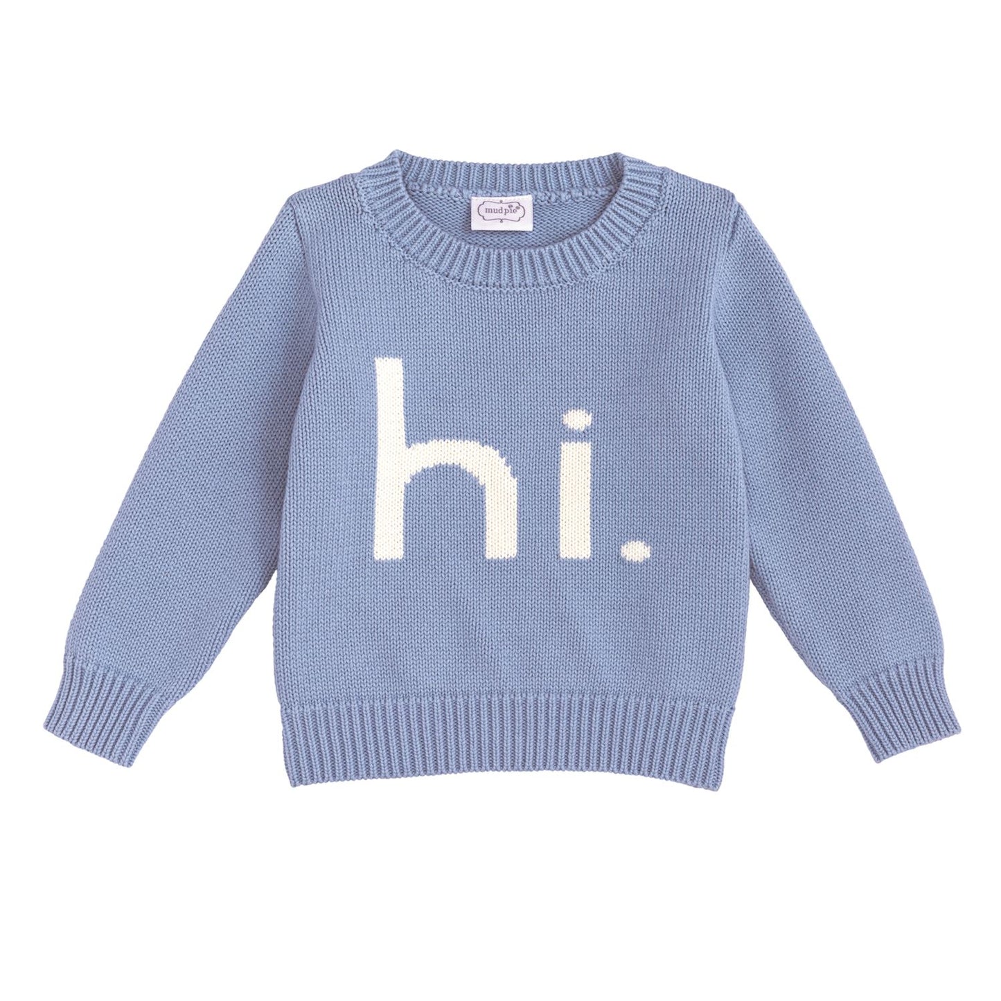 The Porch Mud PIe Hi Baby Boy Sweater