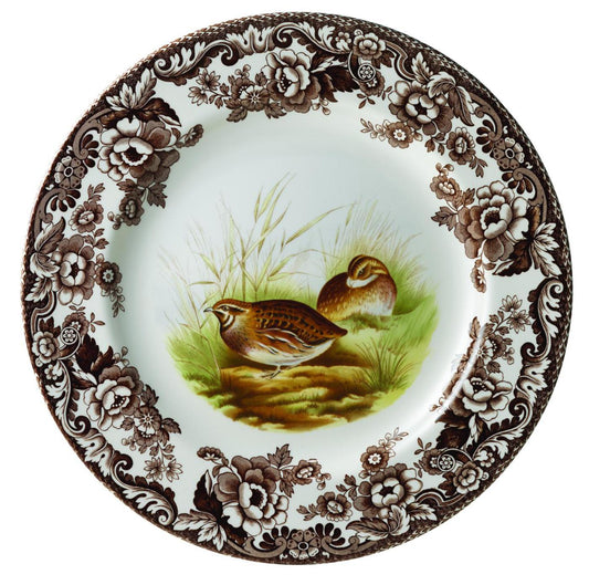 Spode Woodland Salad Plate, Quail