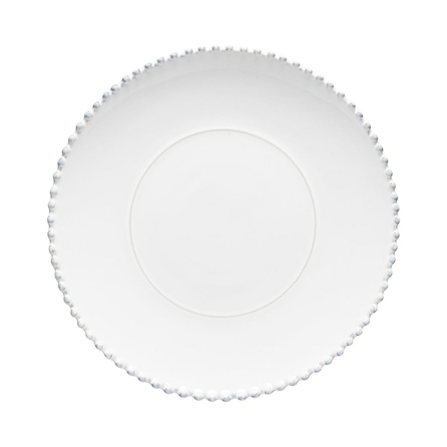 Costa Nova Charger Plate/Platter Pearl White
