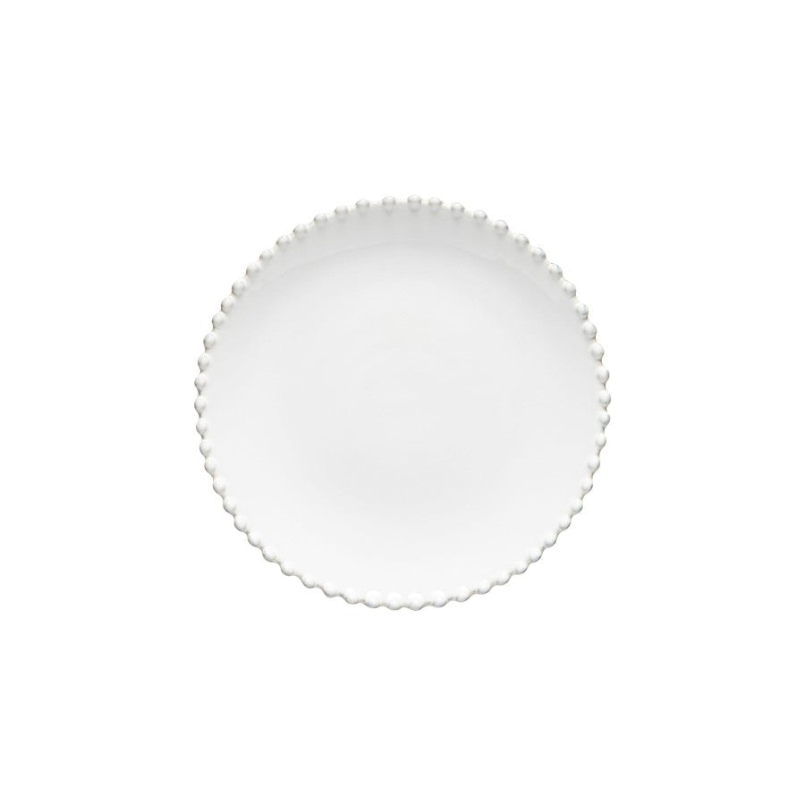 Costa Nova Salad Plate Pearl White