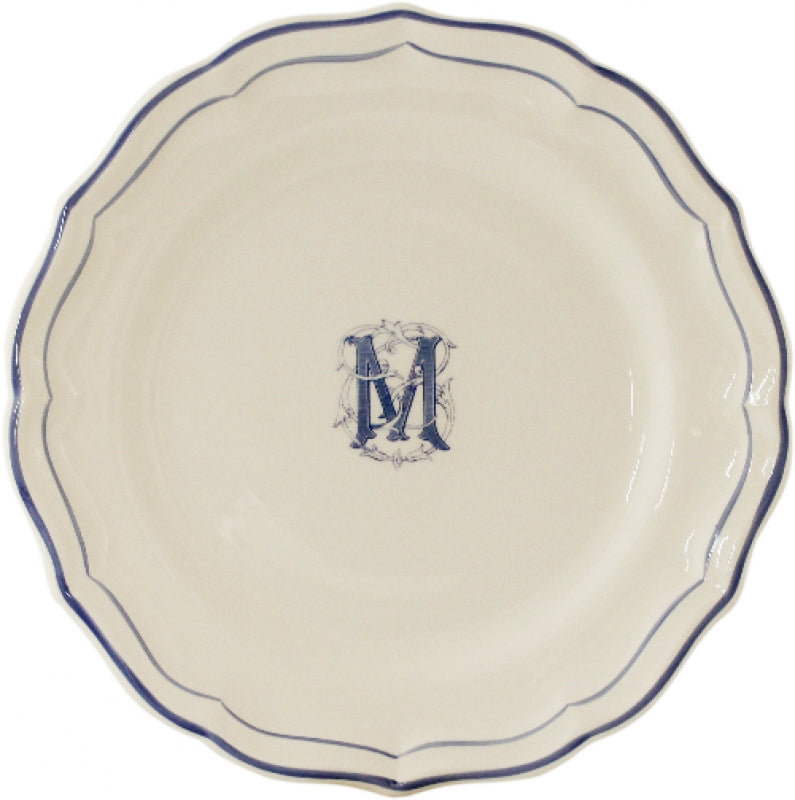 Gien Filet Bleu Dessert/Salad Plate