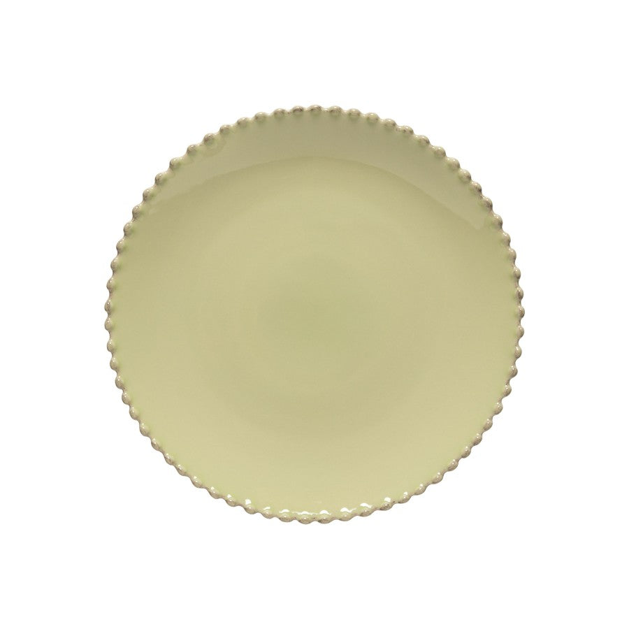 Costa Nova Salad Plate Pearl Lily Green