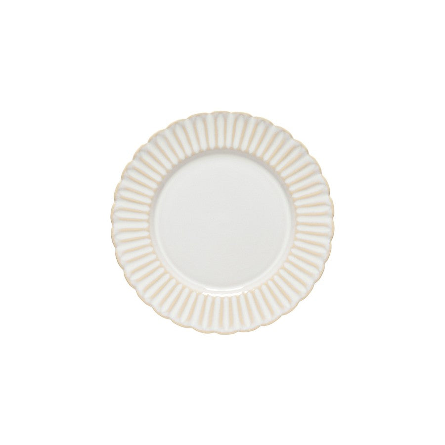Costa Nova Salad Plate Cristal White