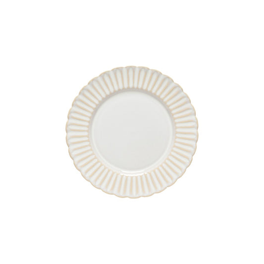 Costa Nova Salad Plate Cristal White