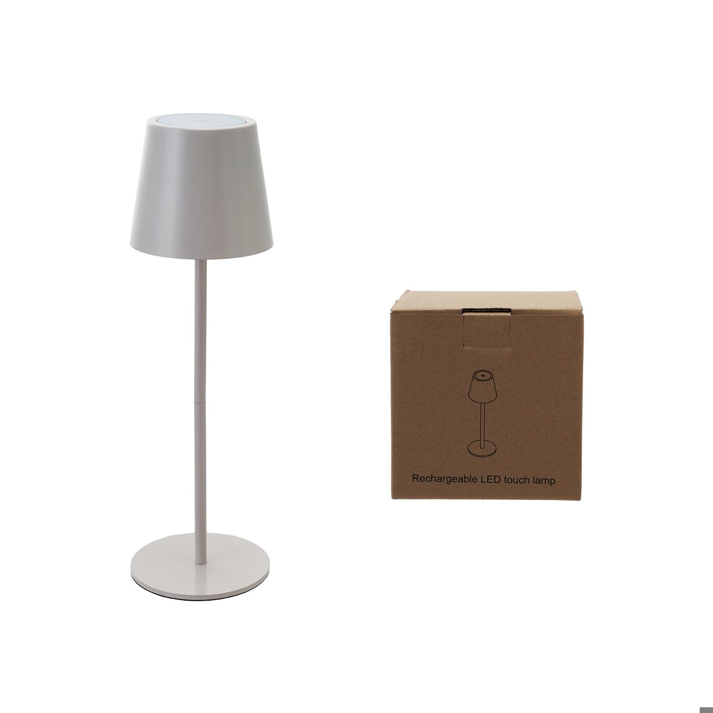 Hazel Mazel Cream Rechargeable Table Lamp