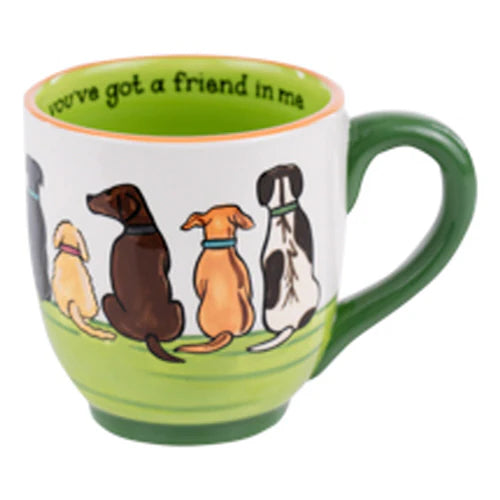 The Porch Glory Haus Dogs Friend in Me Mug