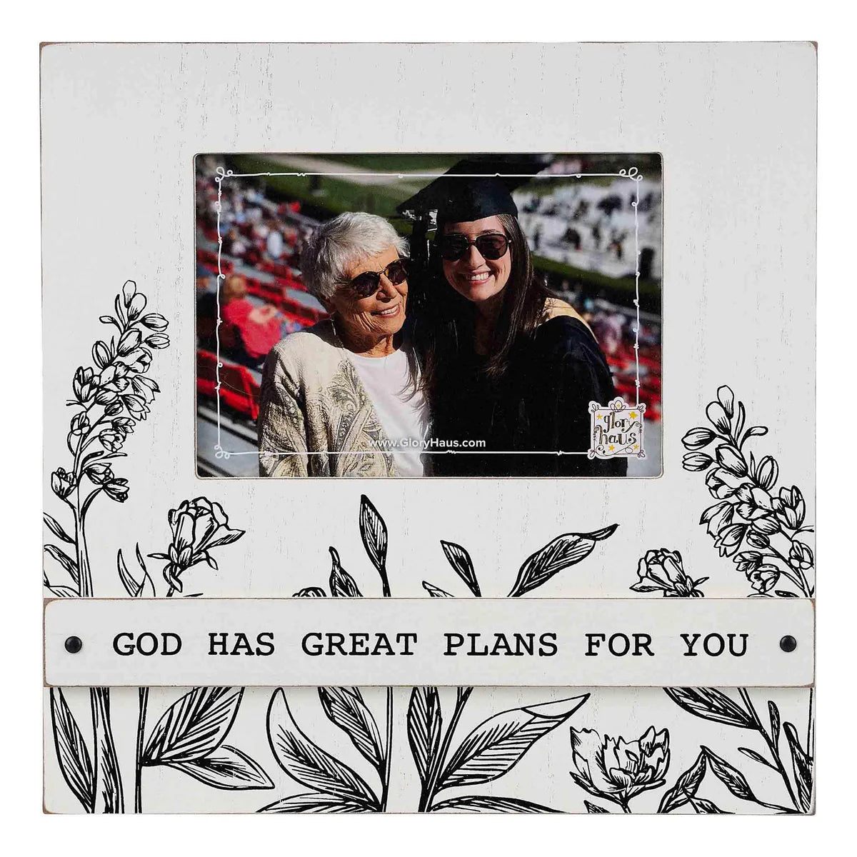 The Porch Glory Haus Feminine Graduation Frame