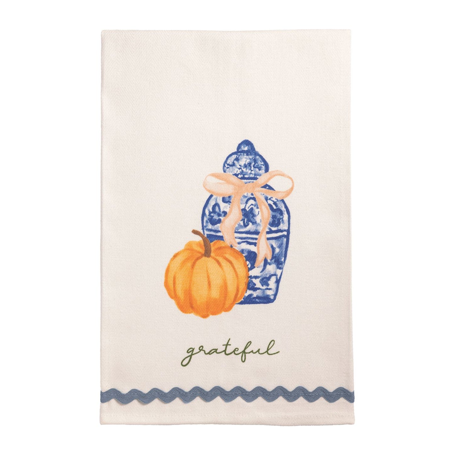 The Porch Mud Pie Grateful Topiary Towel
