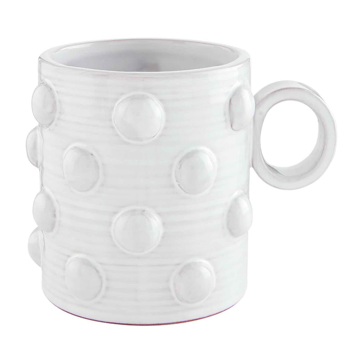 The Porch Mud Pie Beaded Mug, Assorted