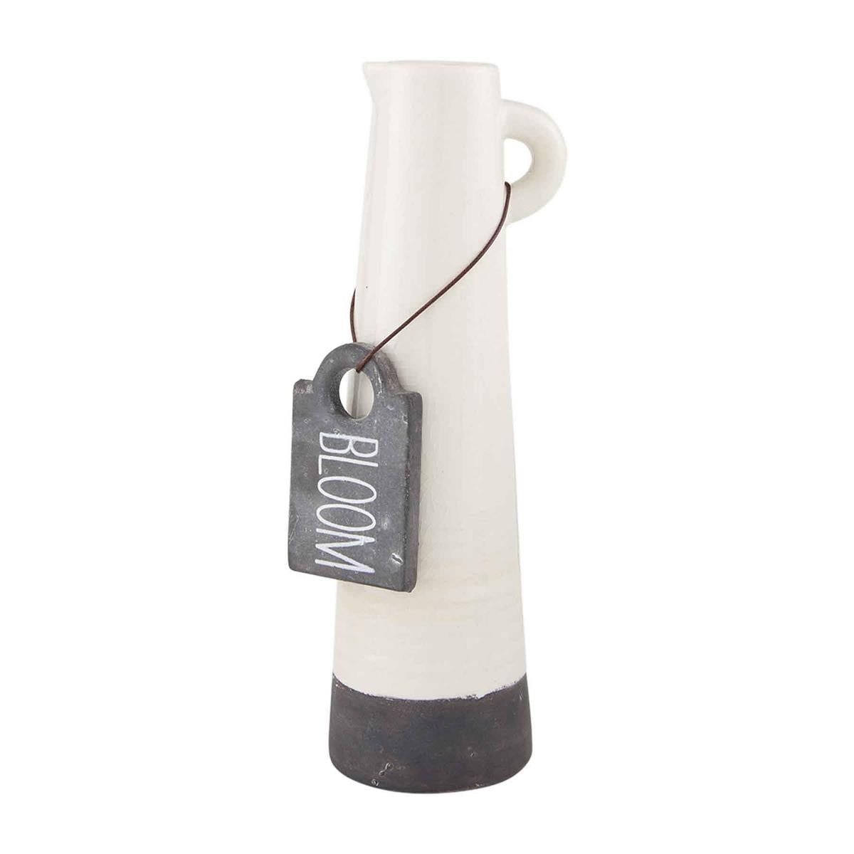 The Porch Mud Pie Large Crackle Glaze Vase