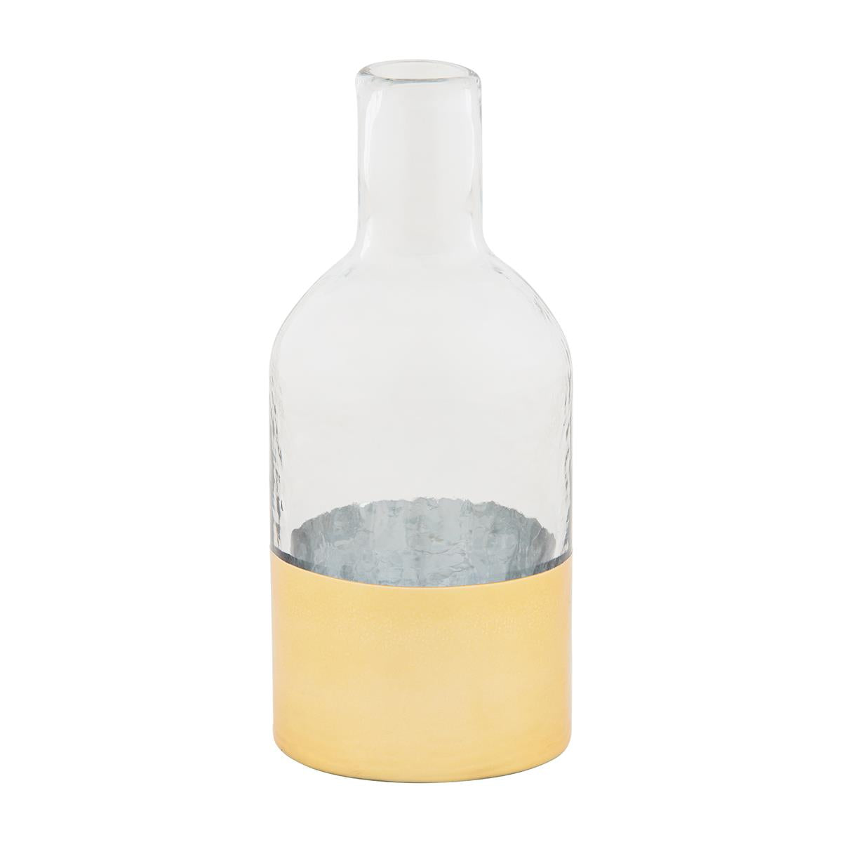 The Porch Mud Pie Glass & Gold Vases, Large