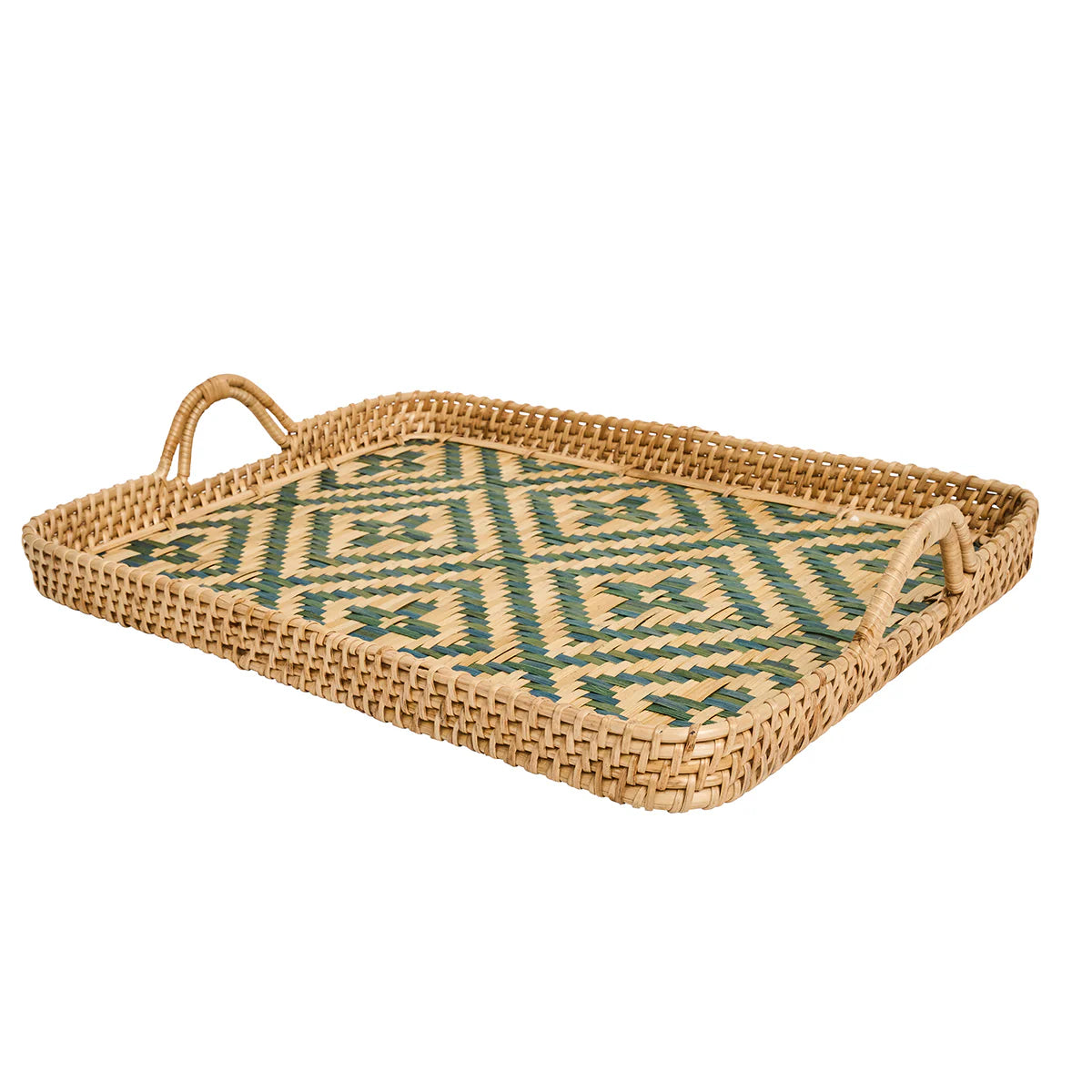 Juliska Villa Seville 18" Tray- Chambray