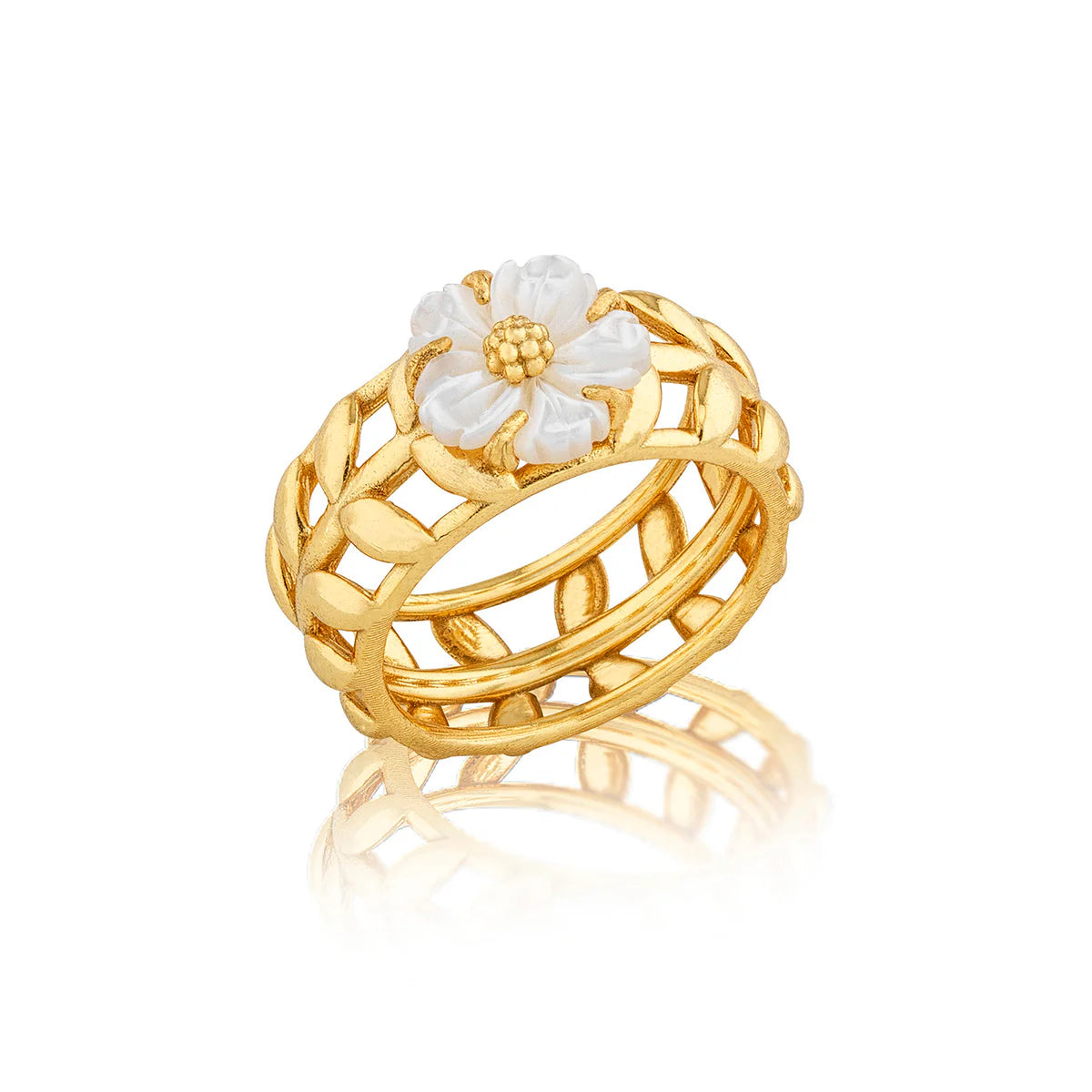 Capucine De Wulf Villandry Fleur Vine Ring