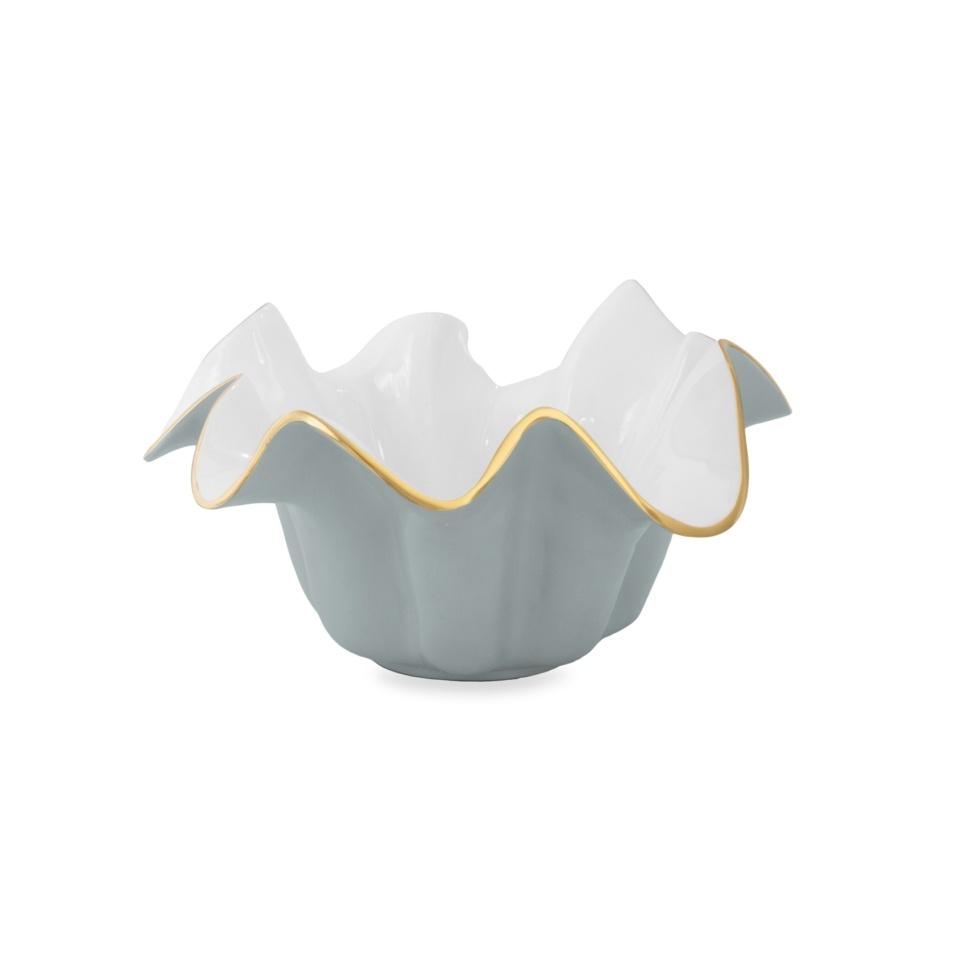 Beatriz Ball Encanto Medium Medusa Bowl- Slate & White