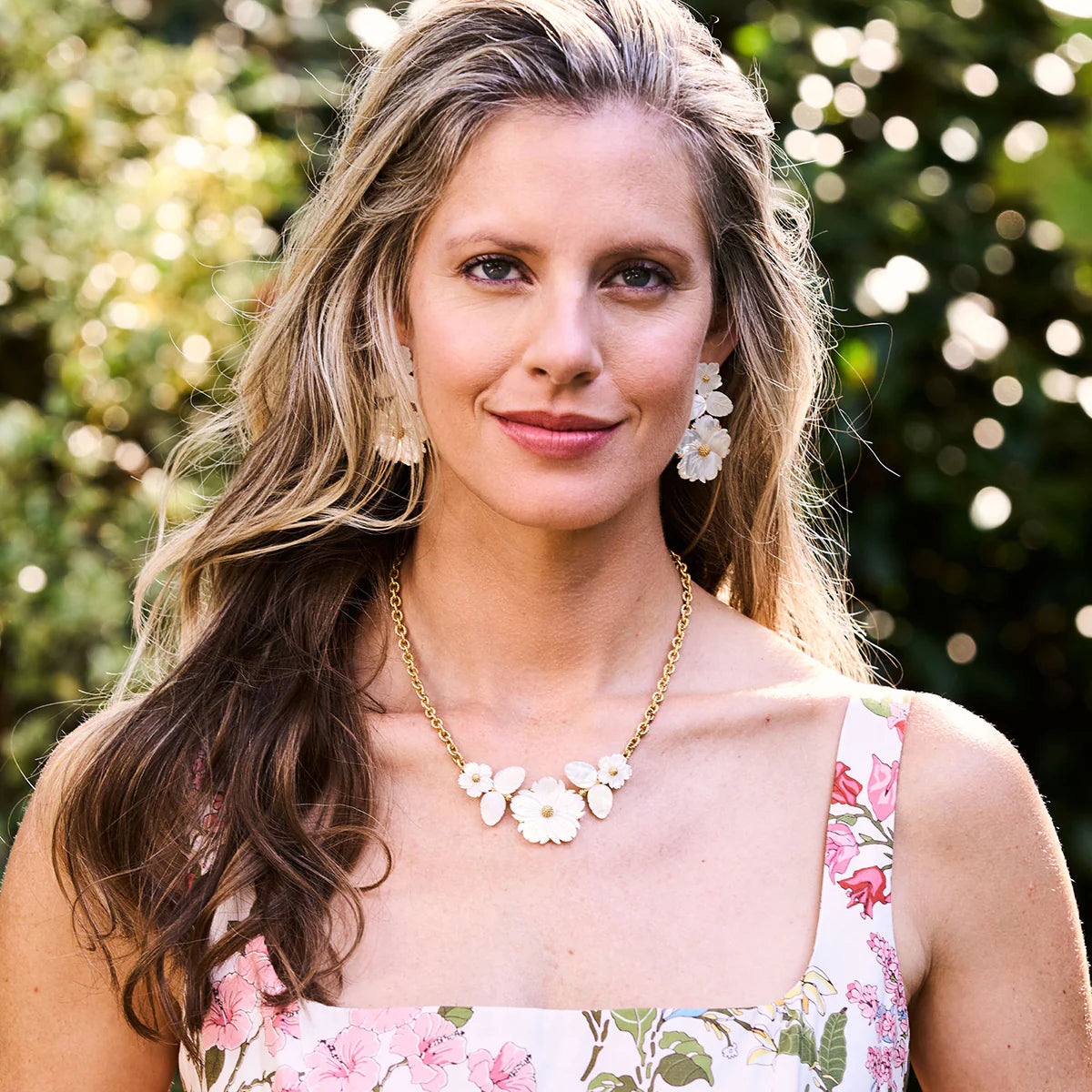Capucine De Wulf Mermaid Garden Bouquet Necklace