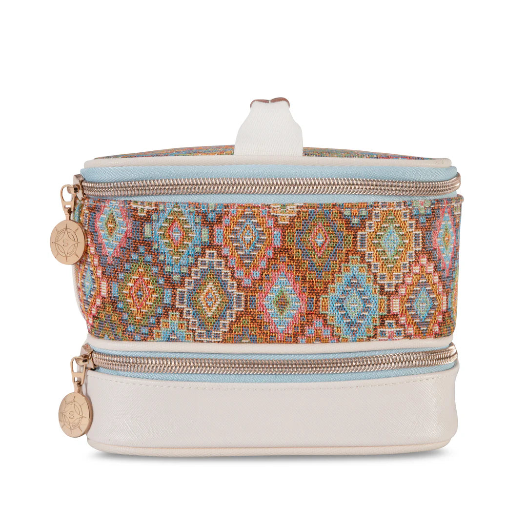 Stephanie Johnson Jenny Train Case -Bodrum Kilim