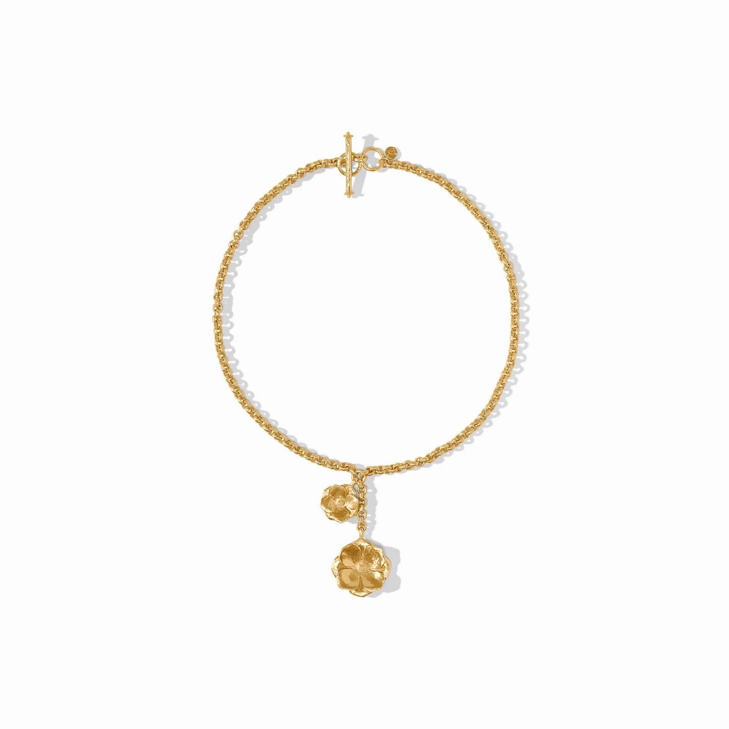 Julie Vos Bloom Lariat Necklace