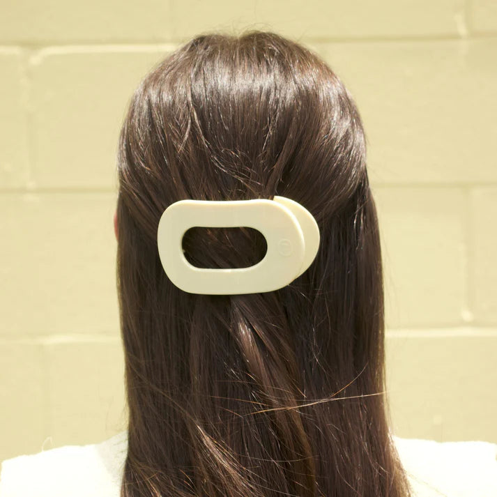Teleties Tortoise Medium Flat Hair Clip