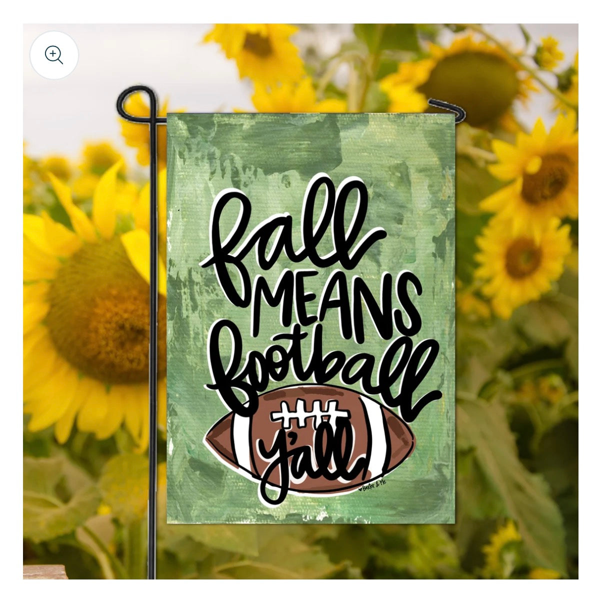 The Porch Fall Means Football Flag