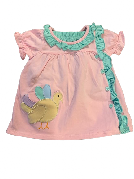 The Porch Trotter Street Kids Turkey Set with Bloomers