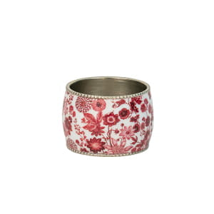 Juliska Field of Flowers Napkin Ring- Ruby