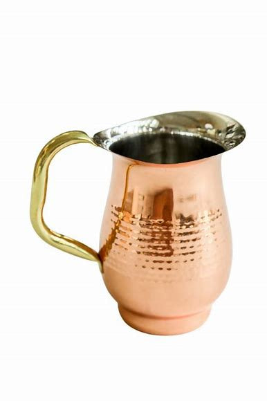 Creative Co-Op Stainless Steel Pitcher