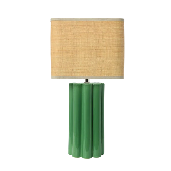 The Porch Raz Green Lamp
