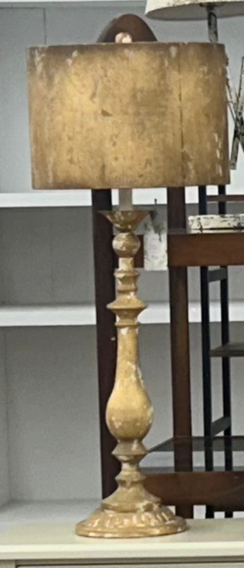The Porch Raz Gold Lamp