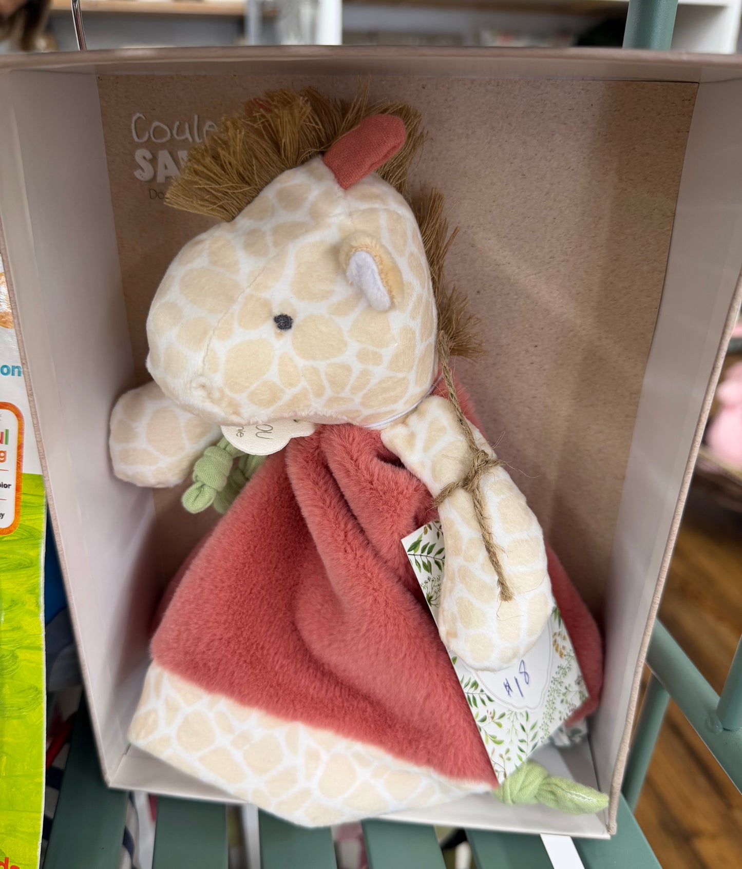 The Porch Giraffe Baby Lovey