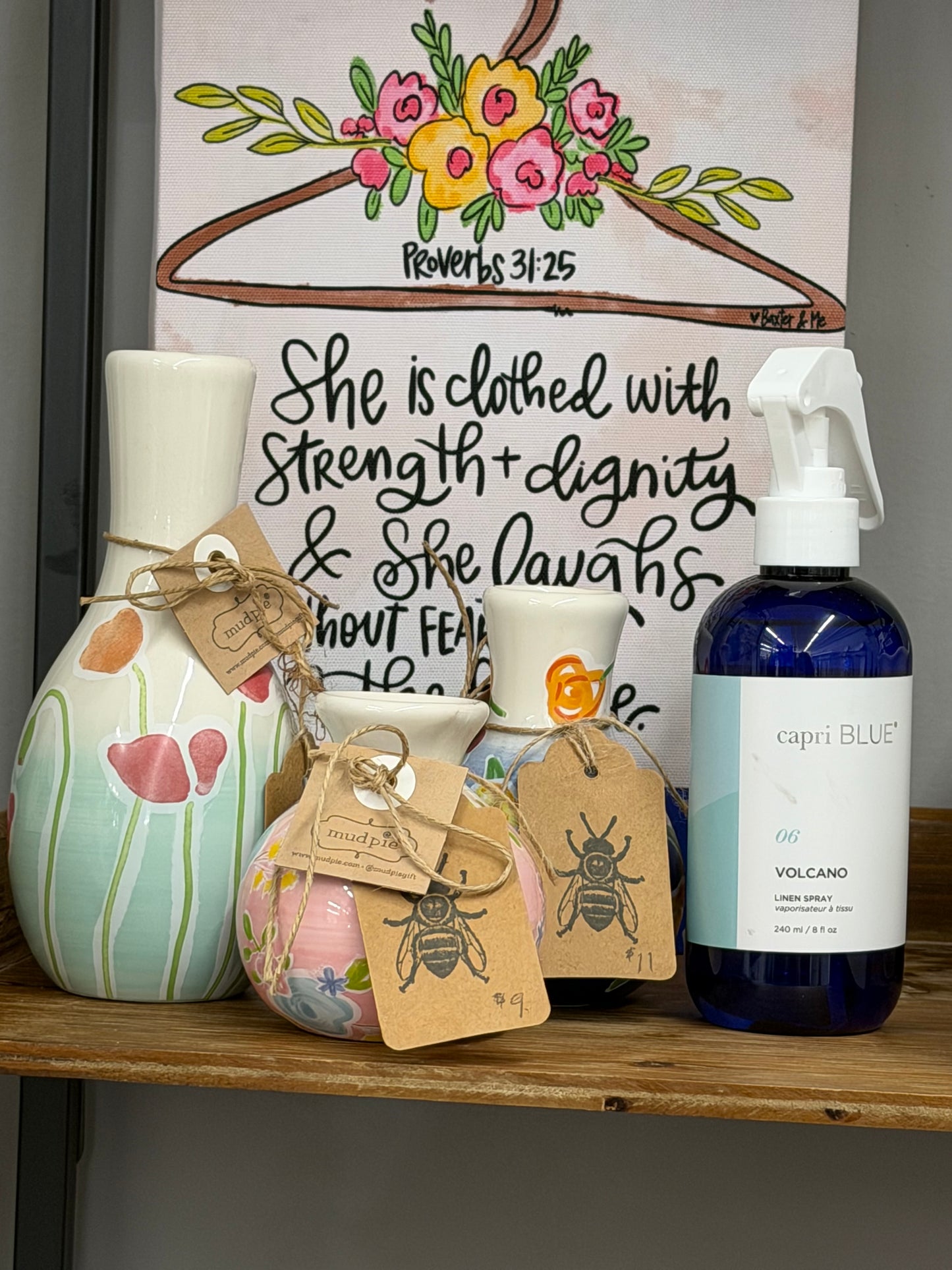 The Porch Mud Pie Large Bud Vase