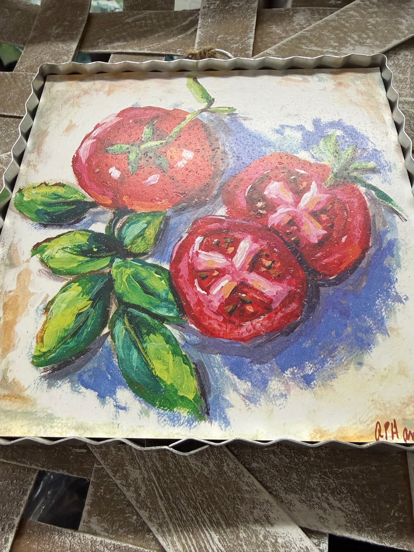 The Porch Round Top Mini Art