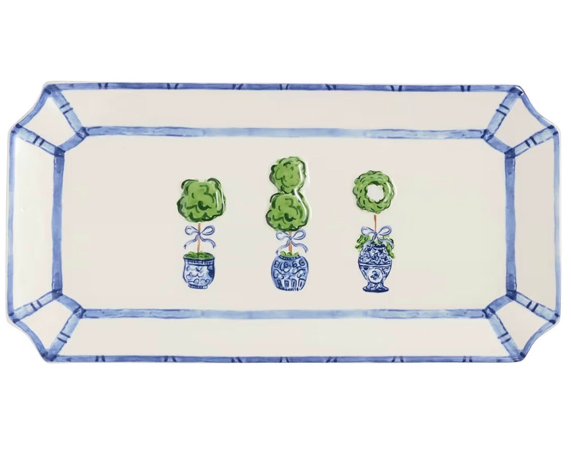 The Porch Mud Pie Topiary Tray