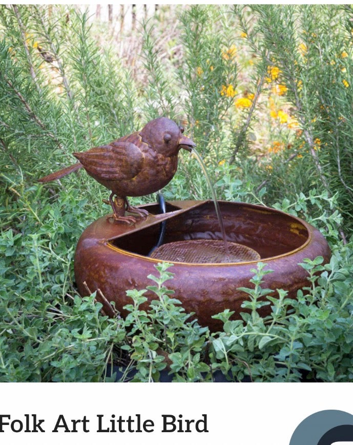 The Porch Park Hill Crow Fountain