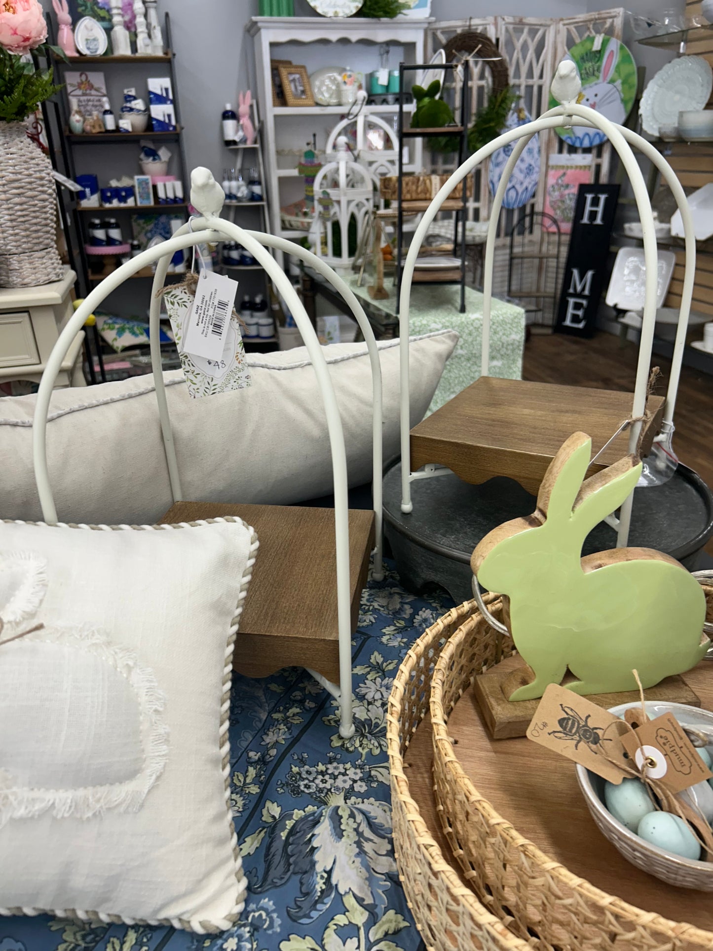 The Porch CBK Home Cream Bird Sitter