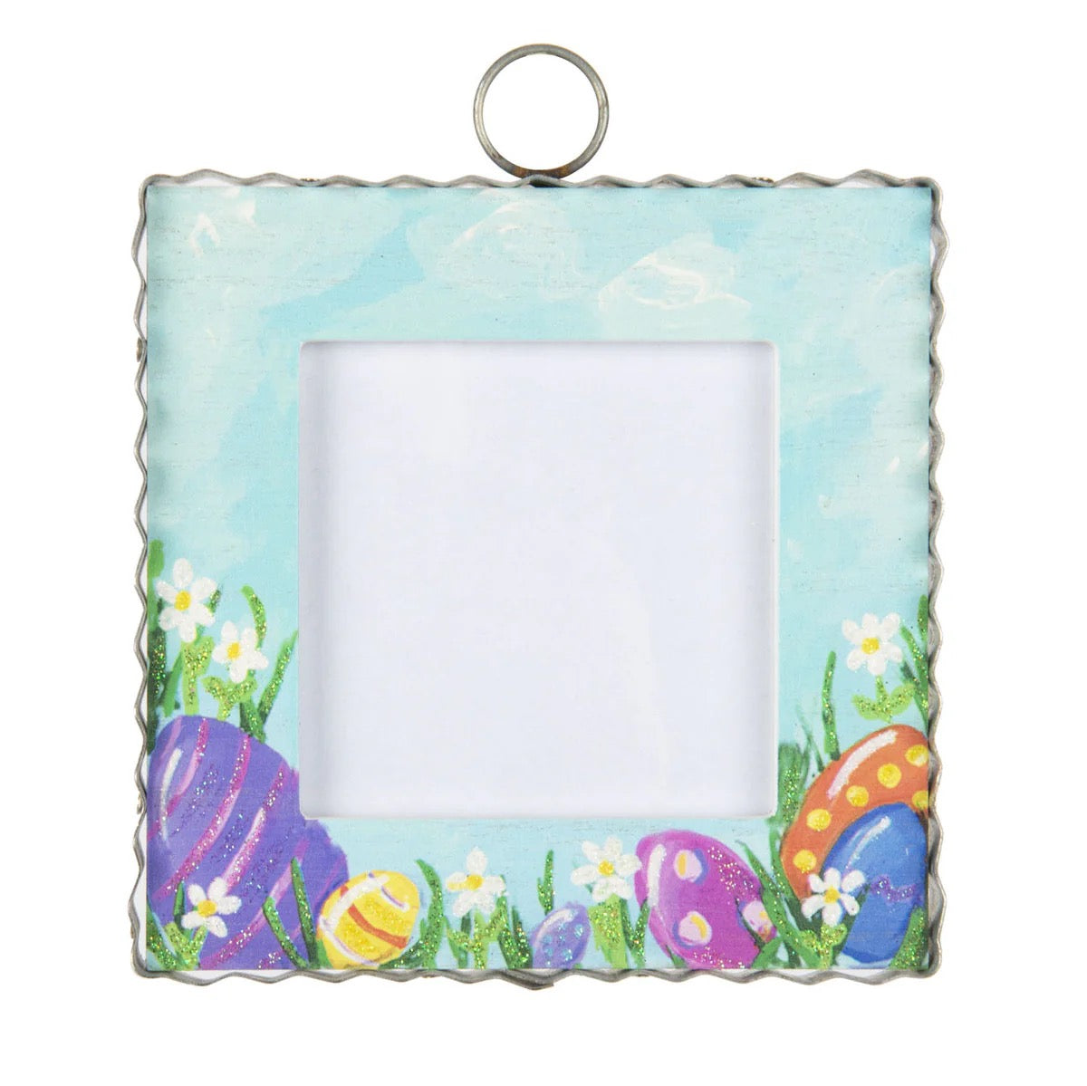 The Porch Round Top Easter Frame Mini Art