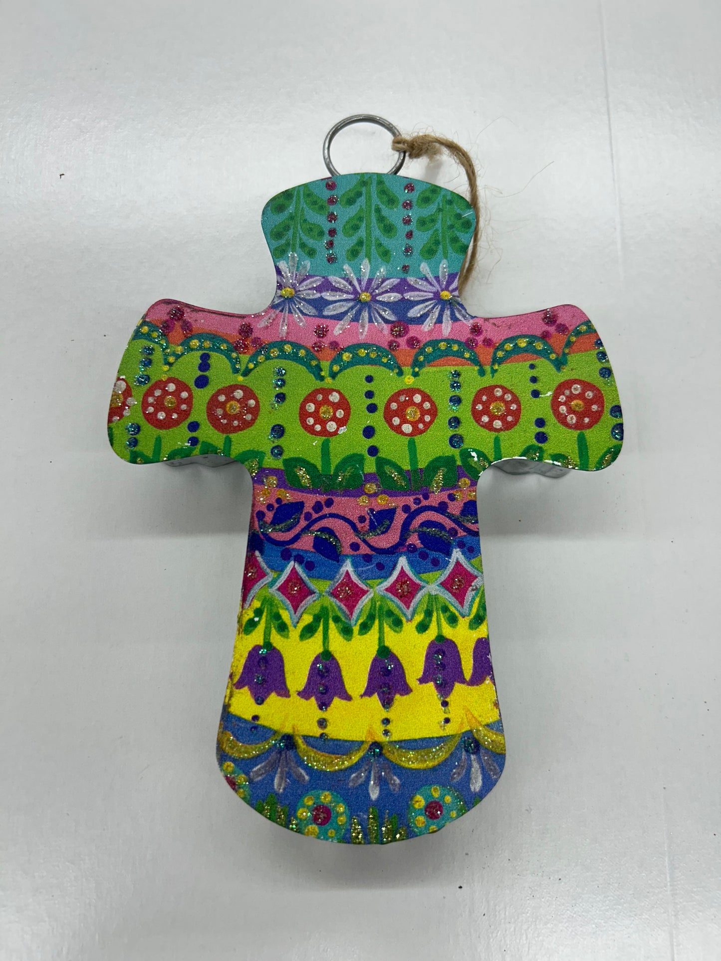 The Porch Round Top Cross Charm
