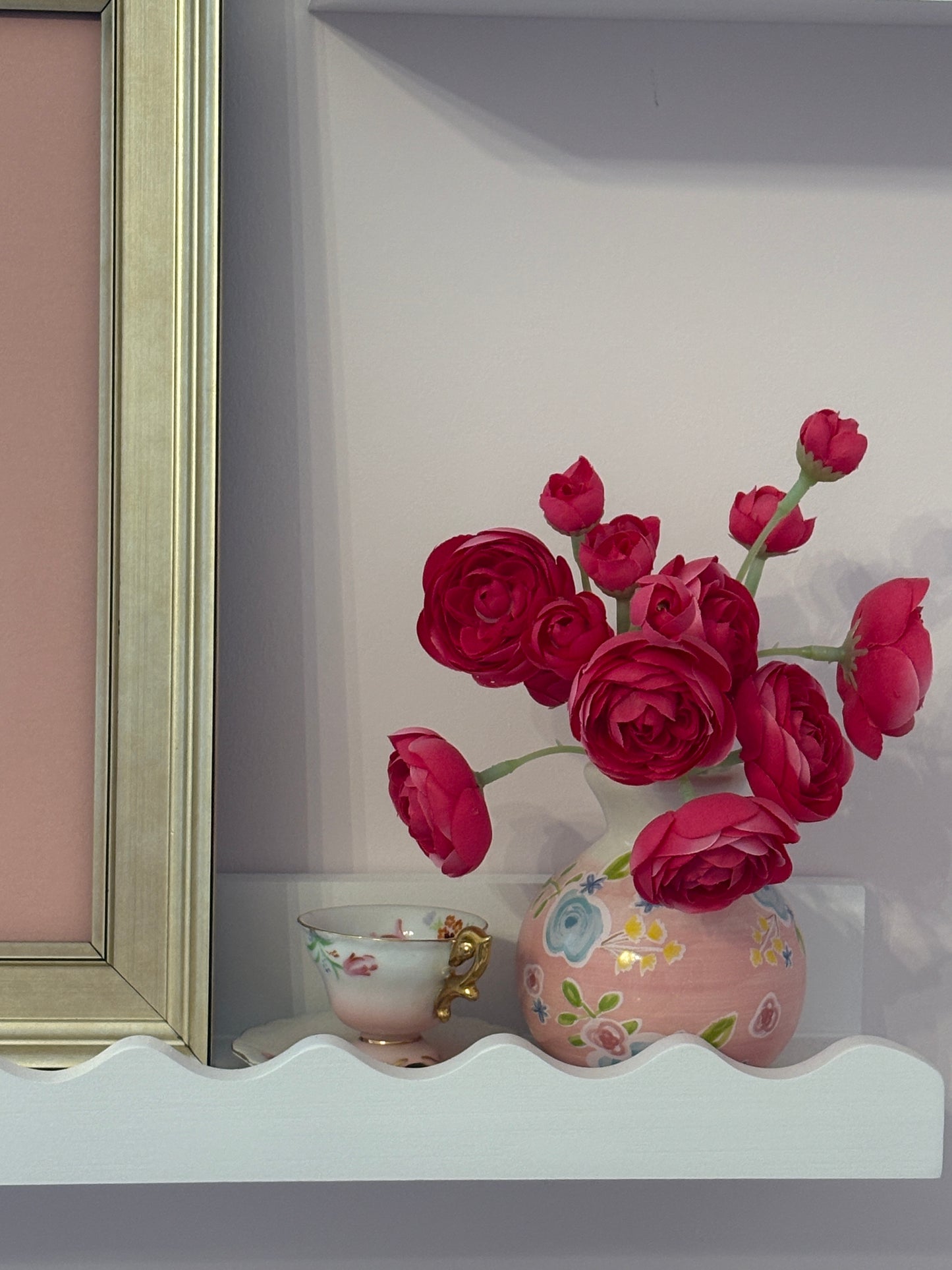 The Porch Mud Pie Small Floral Vase