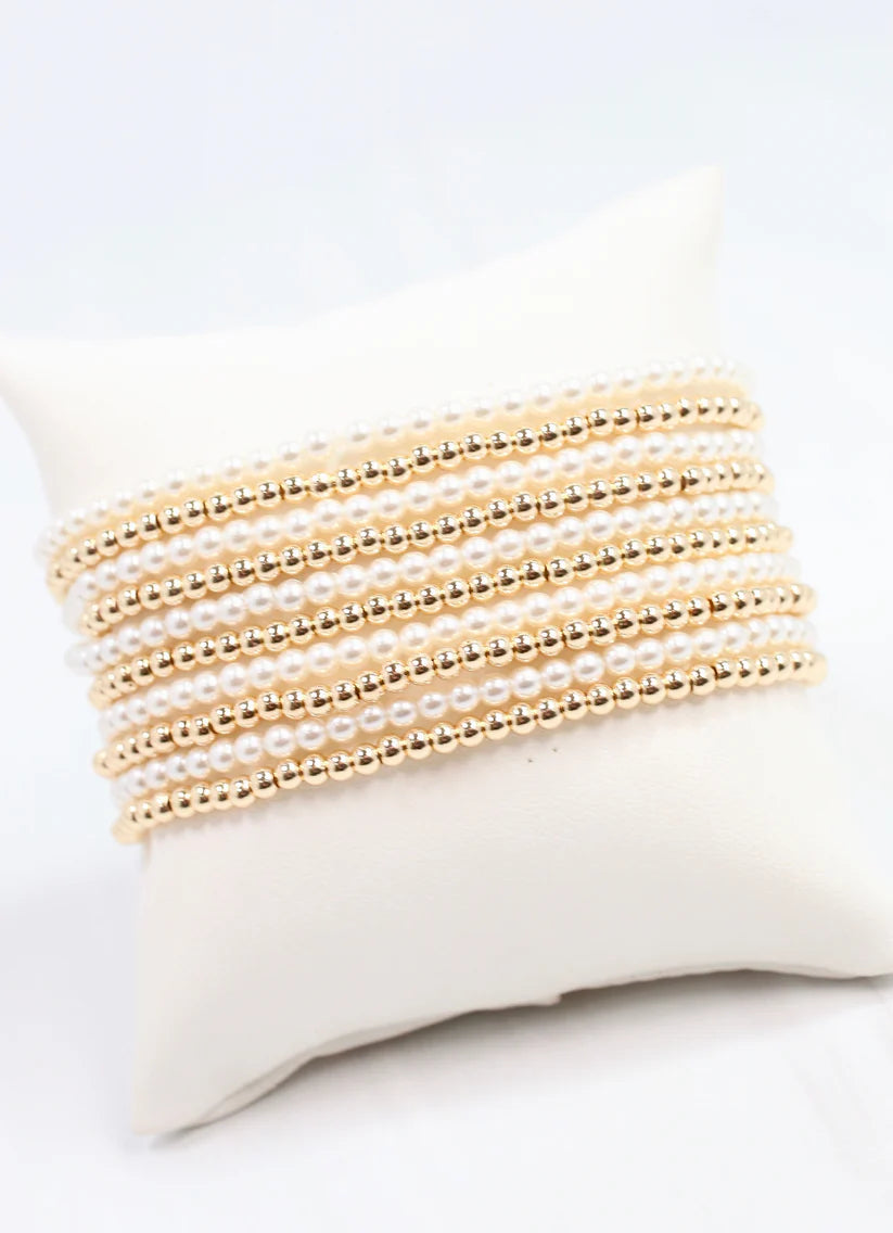 Caroline Hill Fanning Pearl Bracelet Set