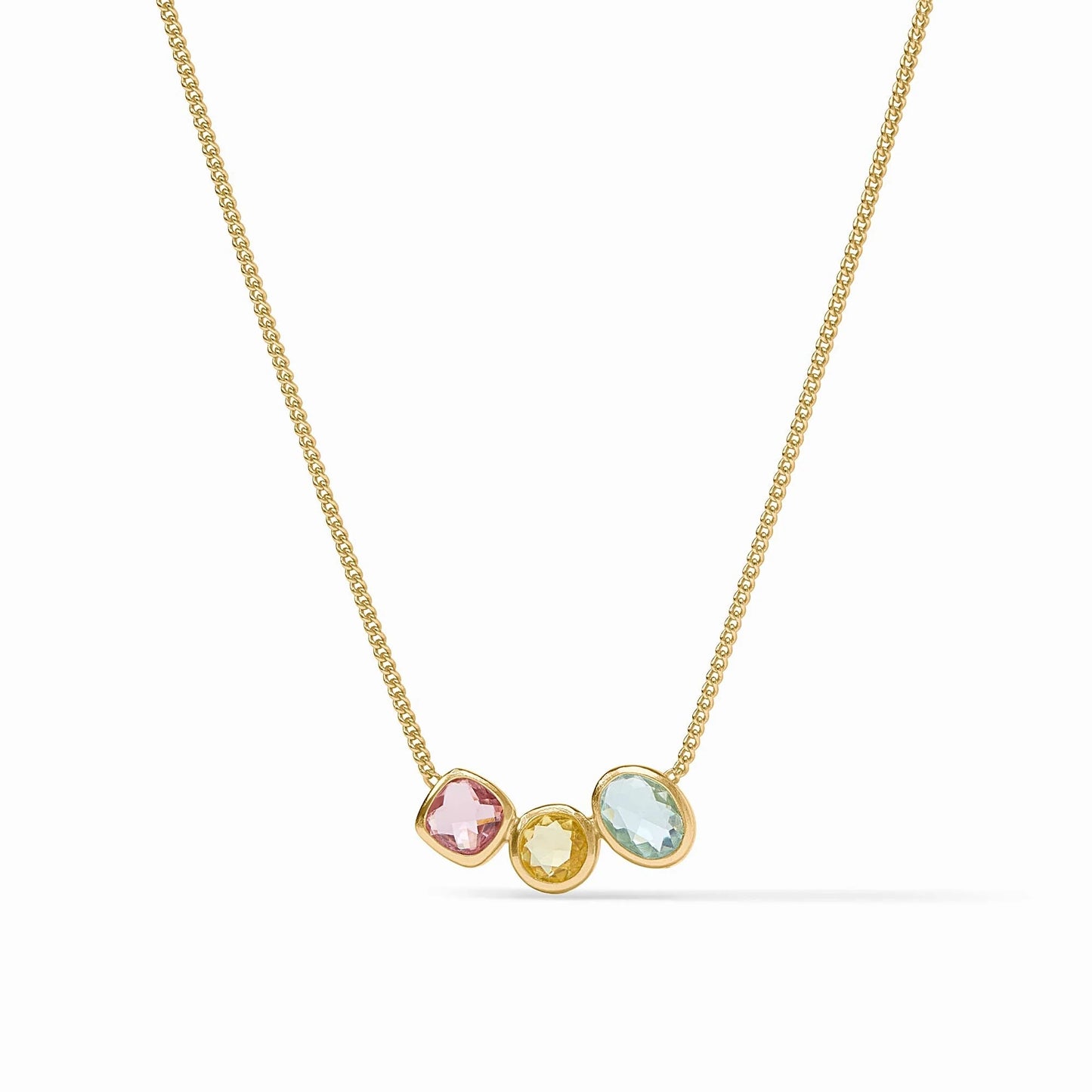 Julie Vos Kaleidoscope Delicate Necklace - Multi Colored