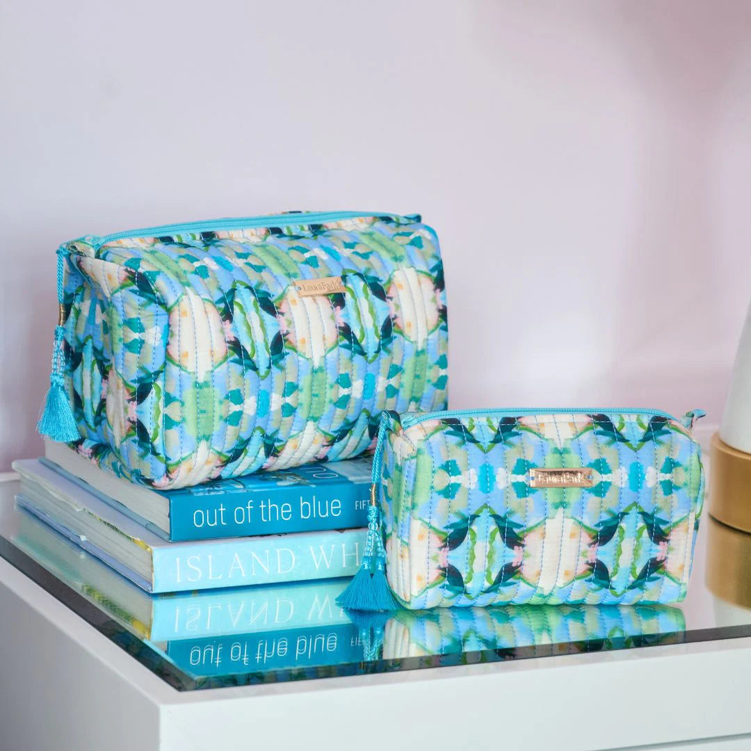 Laura Park Island House Signature Small Cosmetic Bag