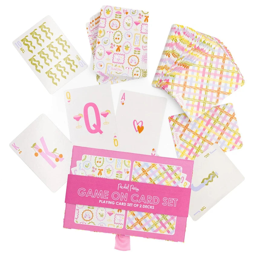 Packed Party Game On Playing Card Set