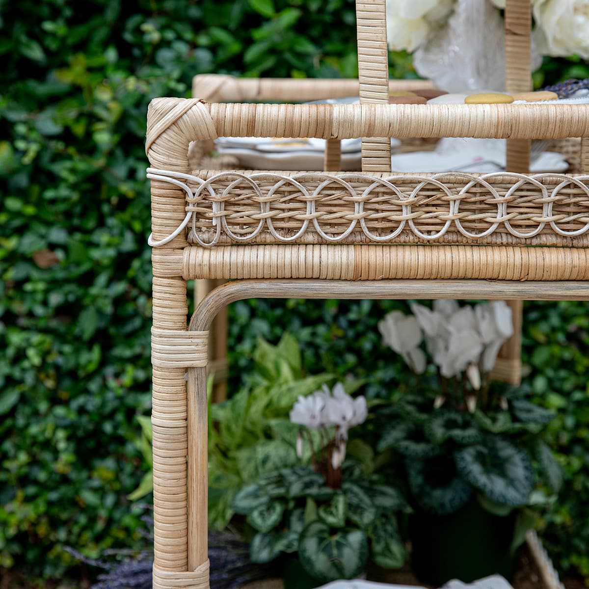 Juliska Bar Cart - Whitewash