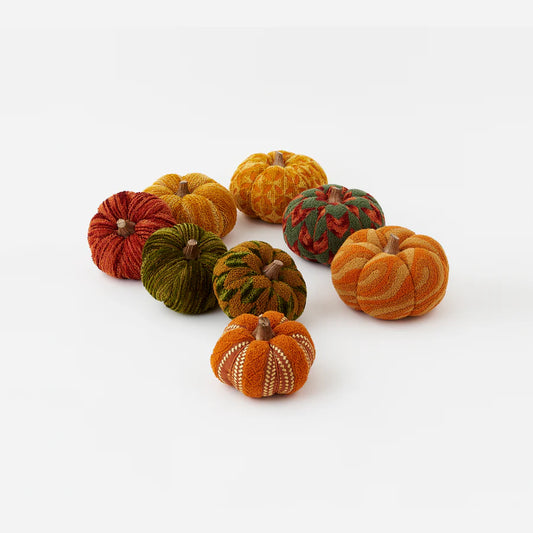 180 Large Knit Pumpkin
