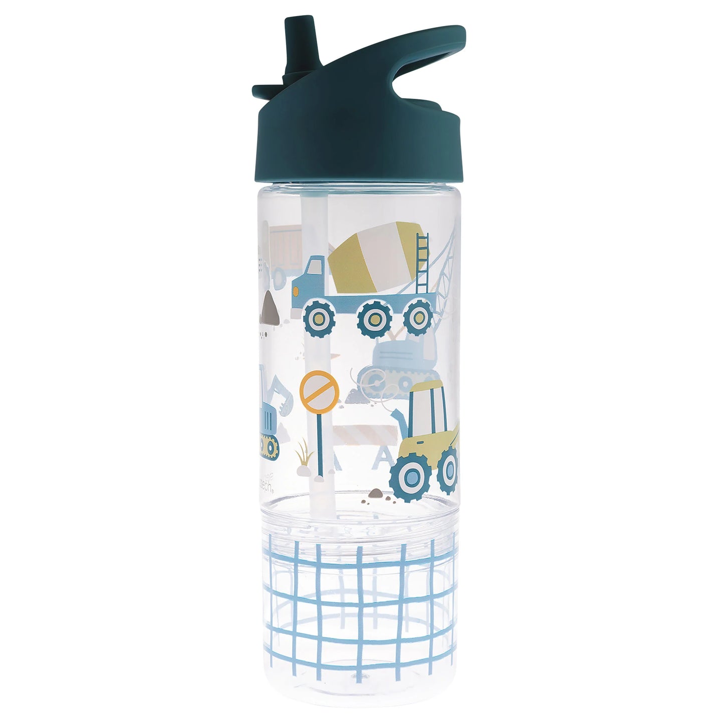Stephen Joseph Construction Sip and Snack Bottle