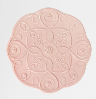 Juliska Jardins du Monde Landriana Dessert/Salad Plate- Blush