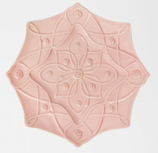 Juliska Jardins du Monde Alcazar Dessert/Salad Plate - Blush
