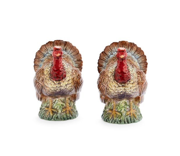 Spode Woodland Turkey Salt & Pepper