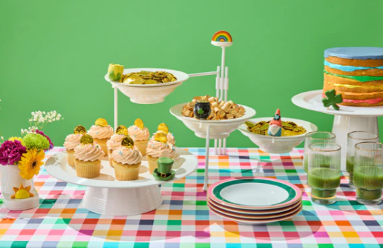 Nora Fleming Triple Tier Stand Round