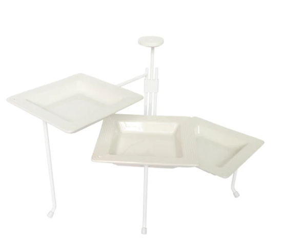 Nora Fleming Triple Tier Stands Square